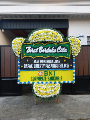 Papan Bunga Duka di Cibodas Baru