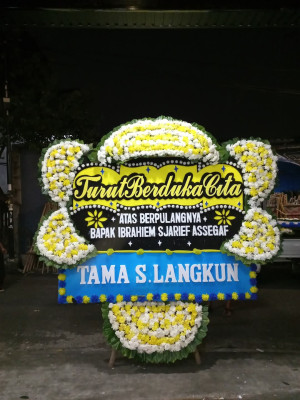 Papan Bunga Duka di Cibodas Baru
