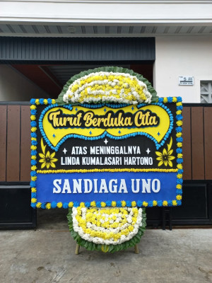 Papan Bunga Duka di Cibodas Baru
